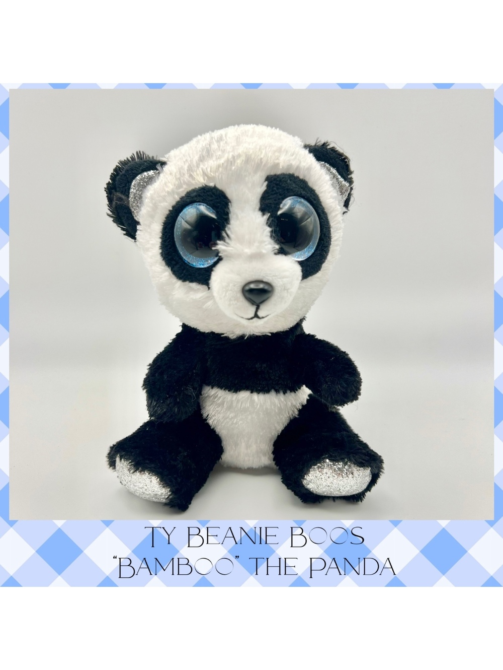Ty Beanie Boos Bamboo the Panda Plushie